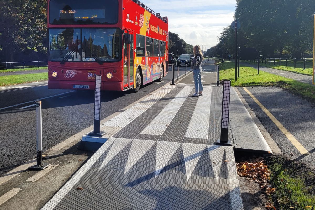Transforming the Phoenix Park Streetscape for the Dublin Bus Route 99 Project