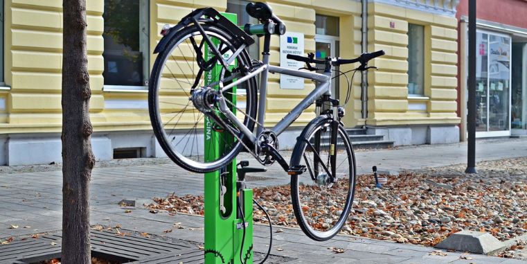bike repair stations
