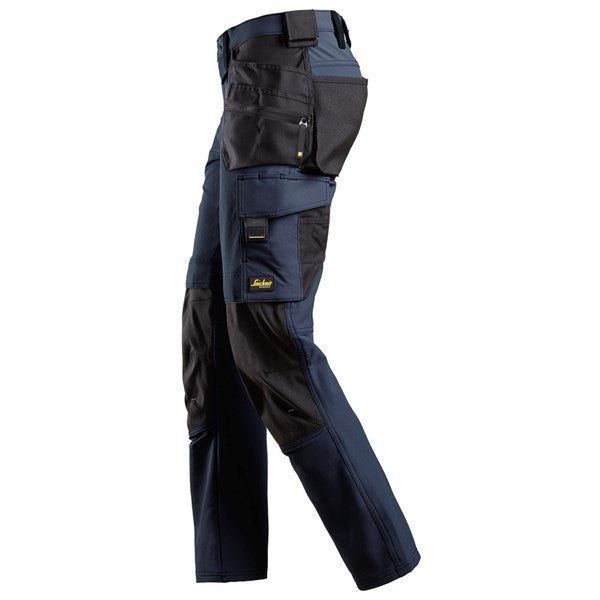 Work trousers with CORDURA® holster pockets for secure tool storage"