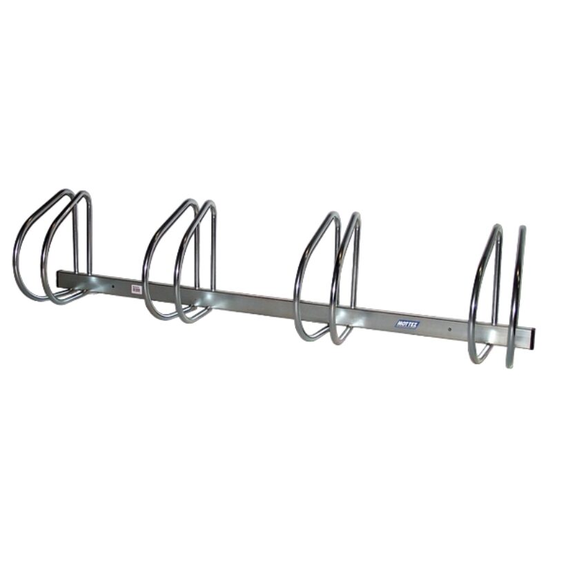 4-Head Wall Bike Rack