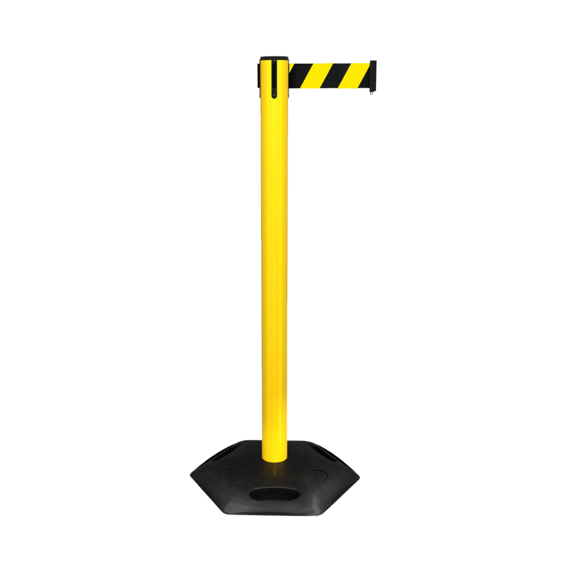 Weather Tough Belt Barrier Yellow