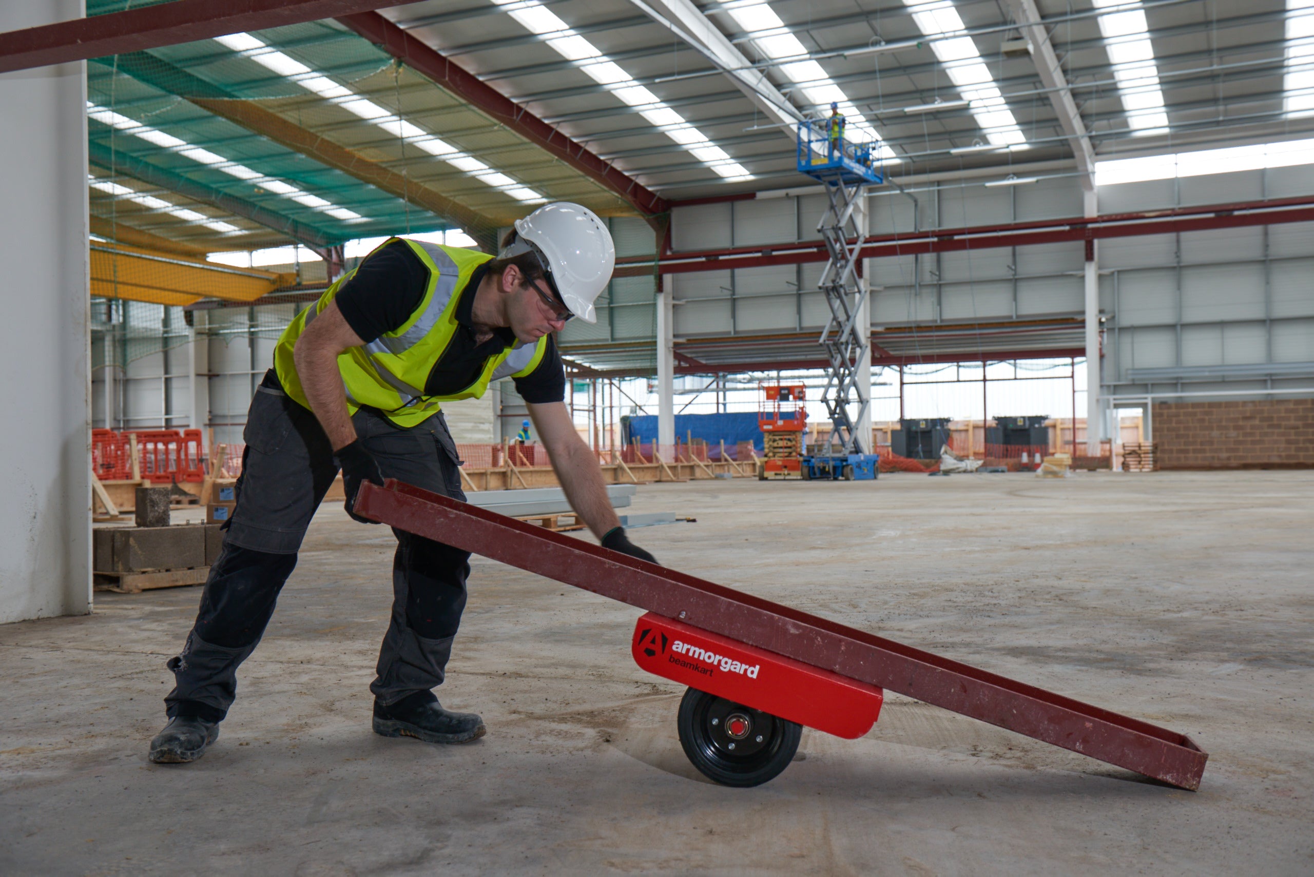 Armorgard BeamKart™ BK2 Carrying A Beam