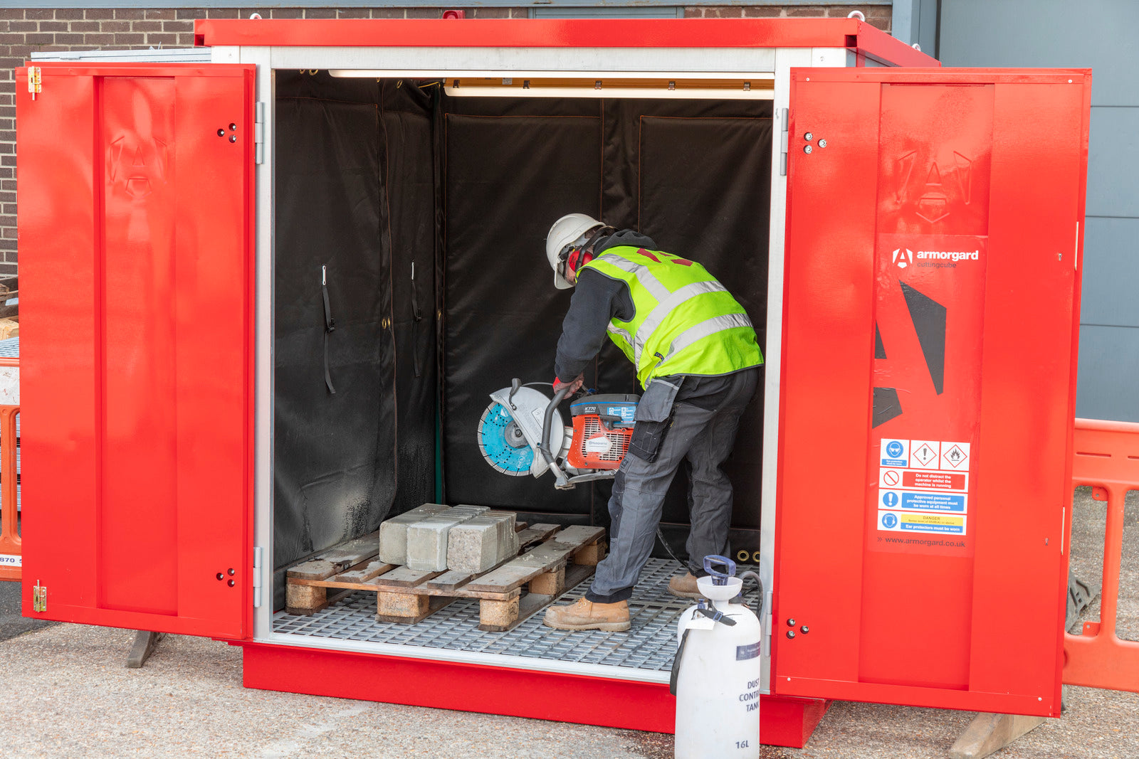 Armorgard CuttingCube CC200 On Site