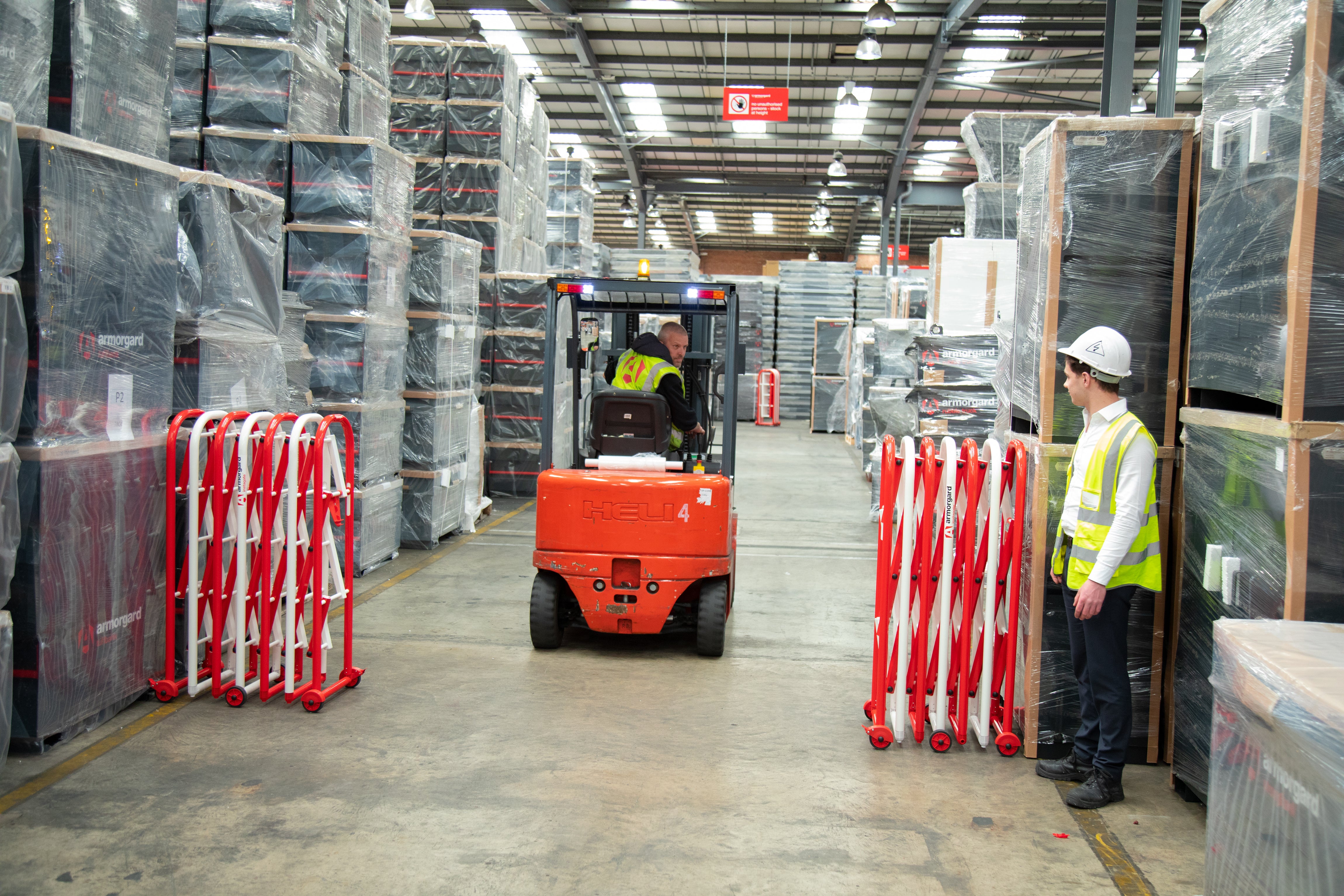 Armorgard Instagate Warehouse Traffic Control