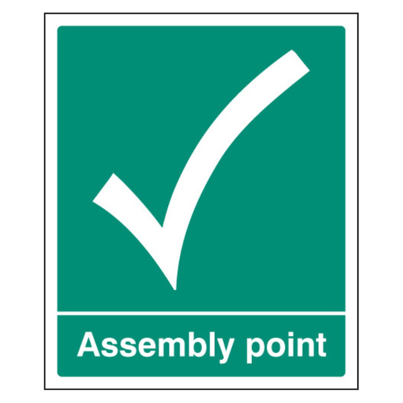 Assembly Point Sign