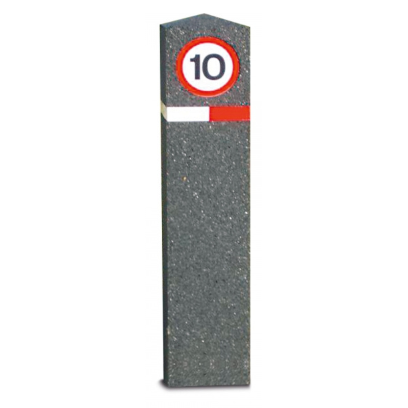 Berkeley Recycled Rubber Bollard
