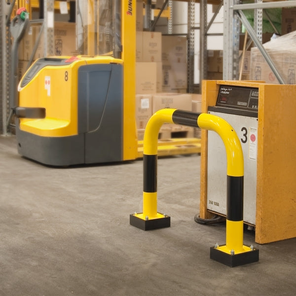 Black Bull Flex Protection Guard protecting machinery