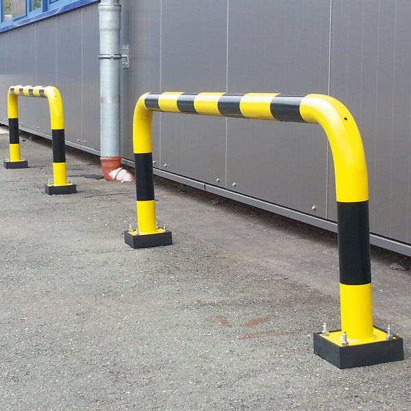 Black Bull Flex Protection Guard outside warehouse