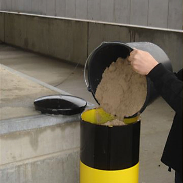 Black Bull Heavy Duty Steel Bollard XXXL - 323mm Ø