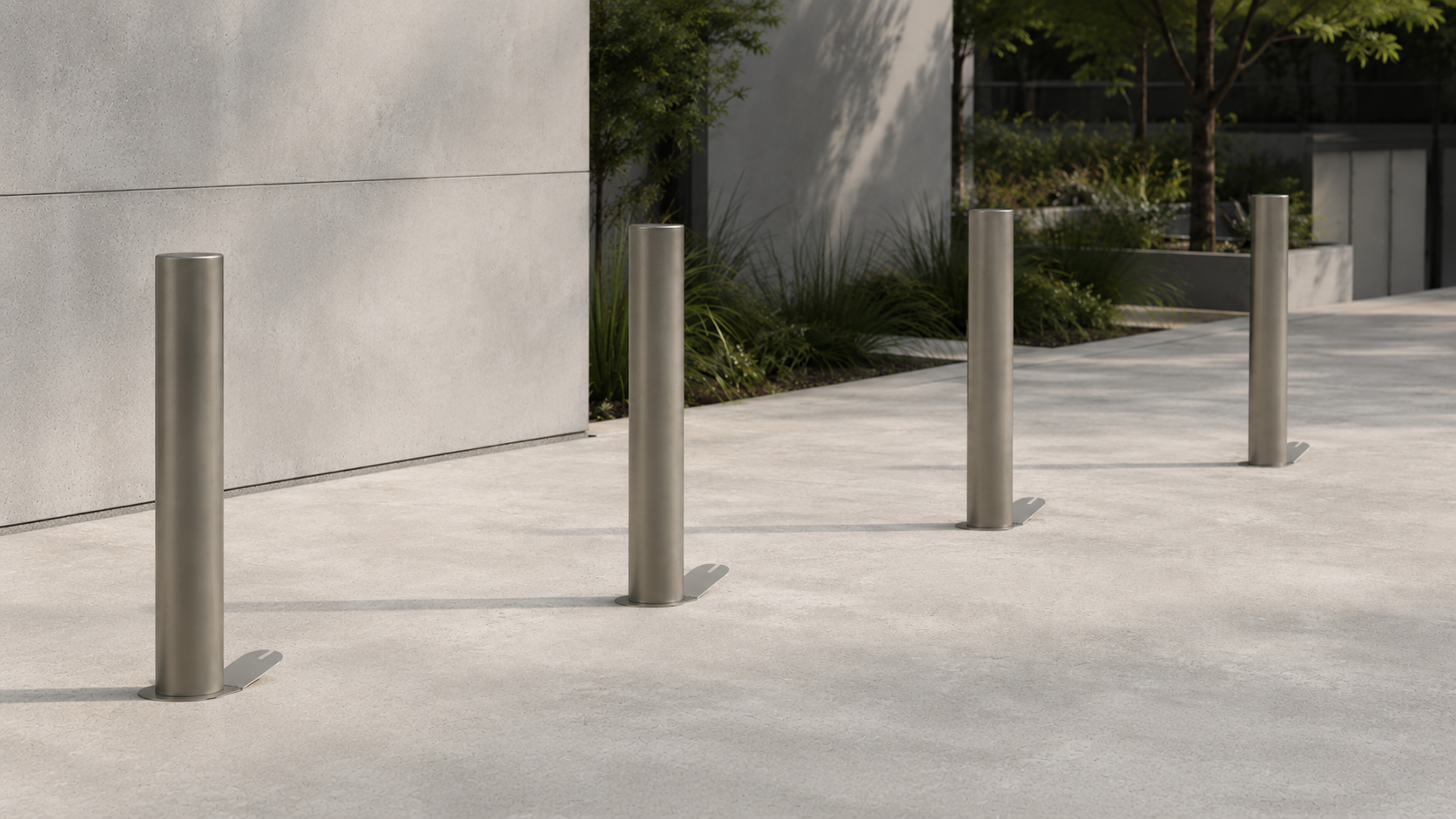 GHP Stainless Removable Bollard Ø 76mm