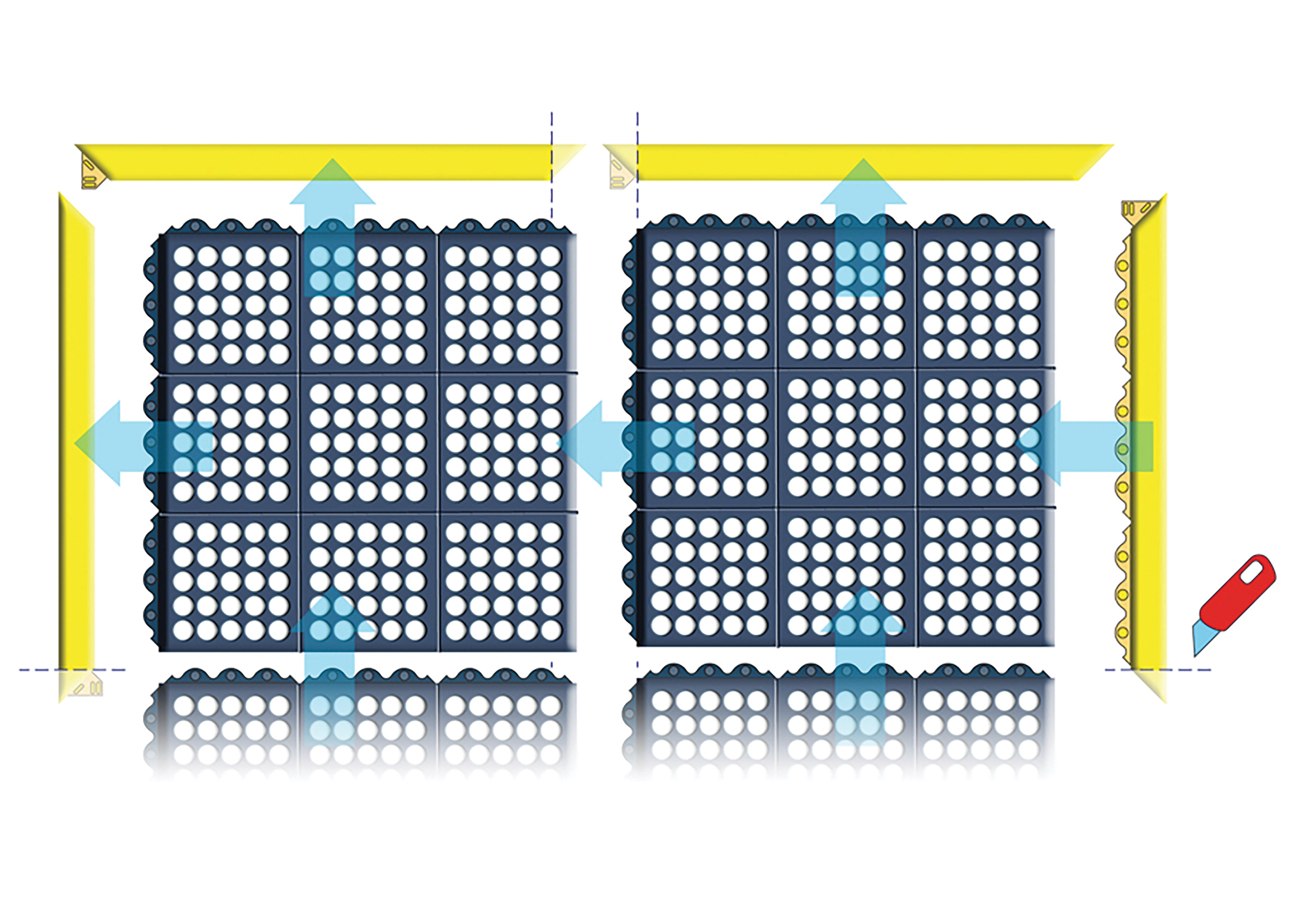 Cushion Ease™ Anti-Fatigue Tile