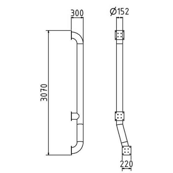 Defender Cranked Wheel Guide