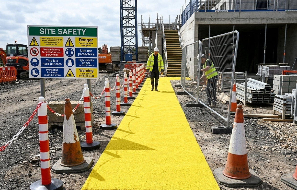 Spaghetti Site Safety Mat
