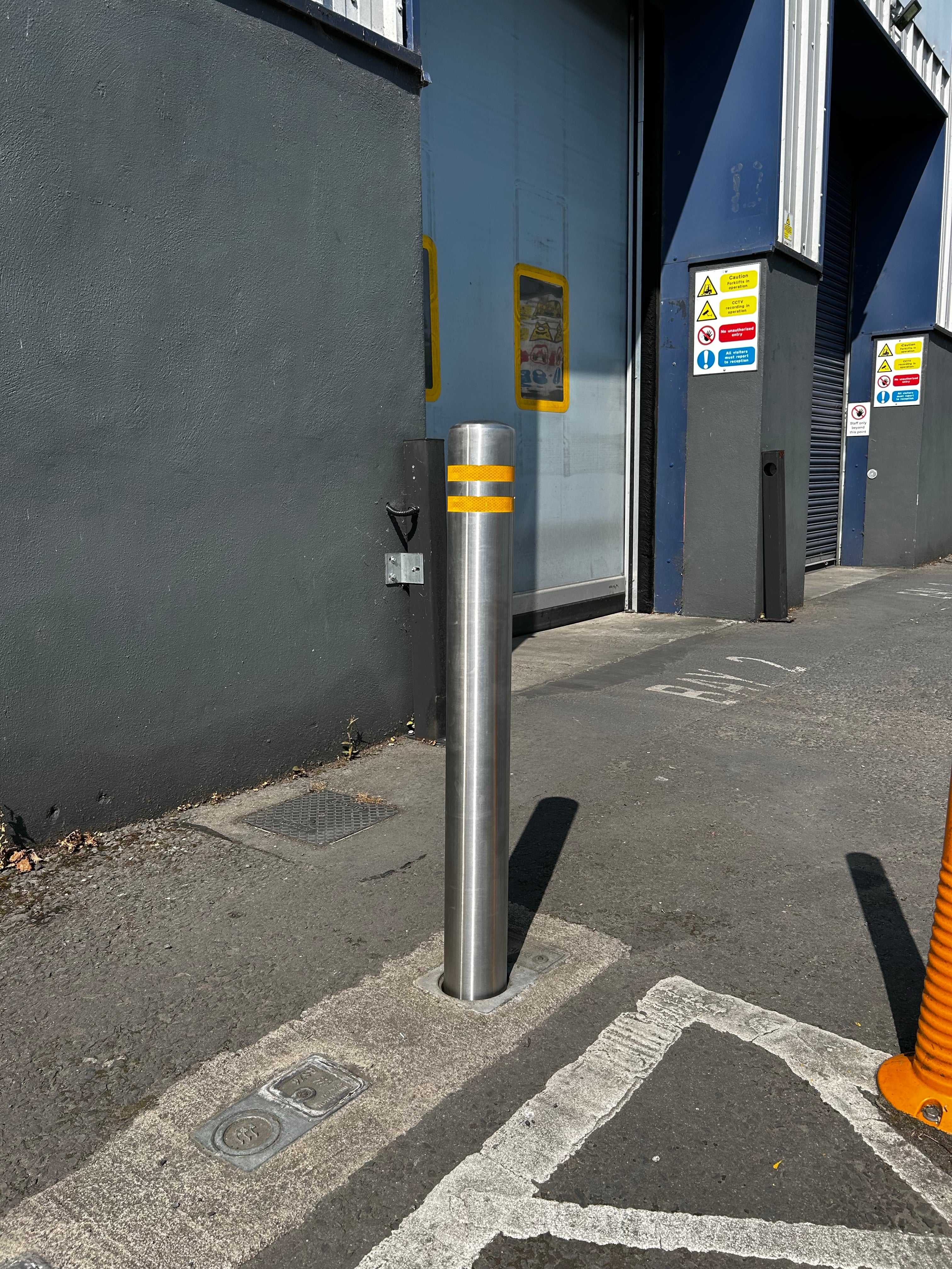 Mercury Sub Surface Mount Stainless Steel Bollard