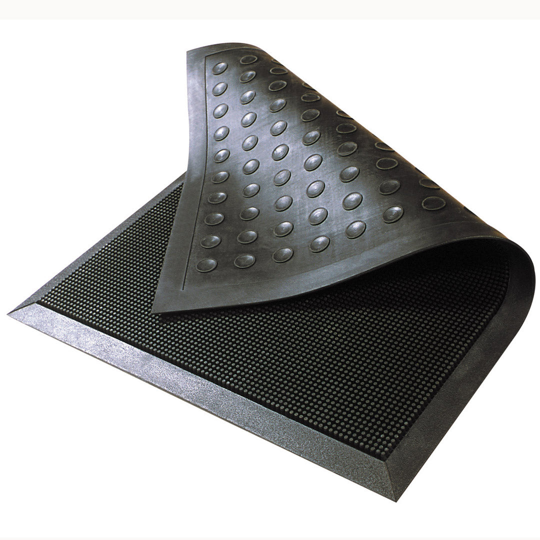 Rubber Brush™ Outdoor Entrance Mat Backing Detail