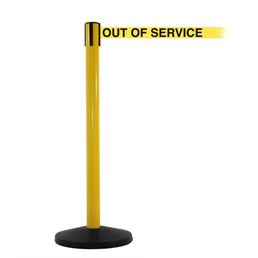 SafetyMaster Yellow Out Of Service Belt