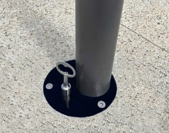 Halo Stainless Steel Bollard – 114mm – Fixed or Removable