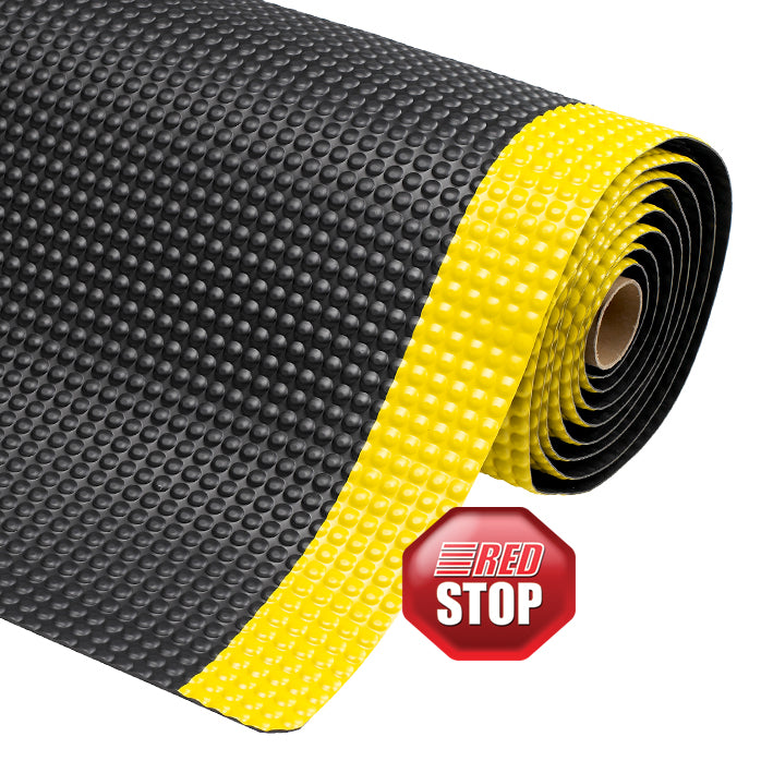 Sky Trax® Anti-Fatigue Mat Black/Yellow