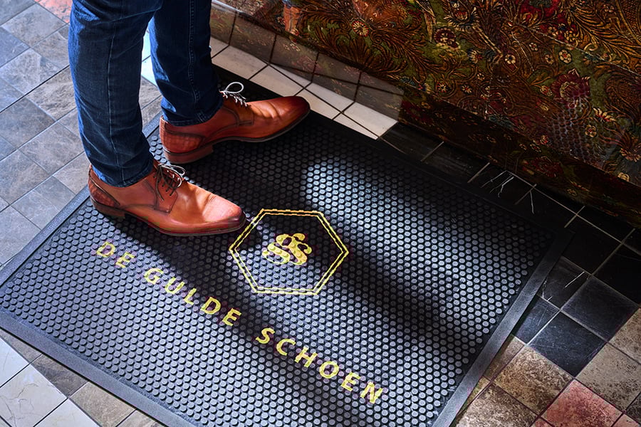 SuperScrape Logo Mat