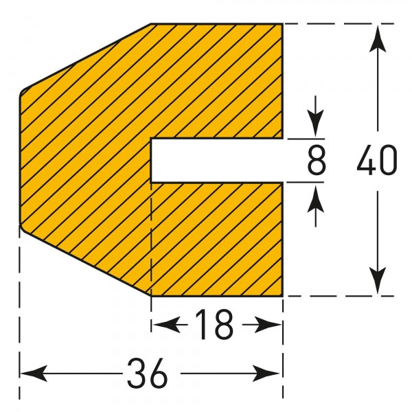 Trapeze Push-Fit Protection Foam