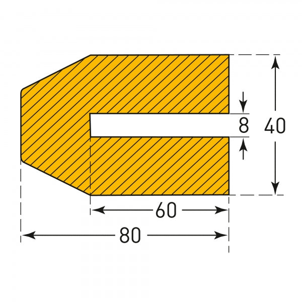 Trapeze Push-Fit Protection Foam