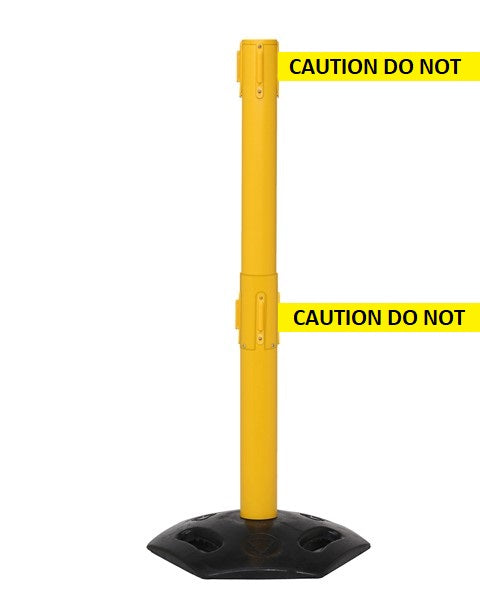 WeatherMaster Twin Retractable Belt Barrier