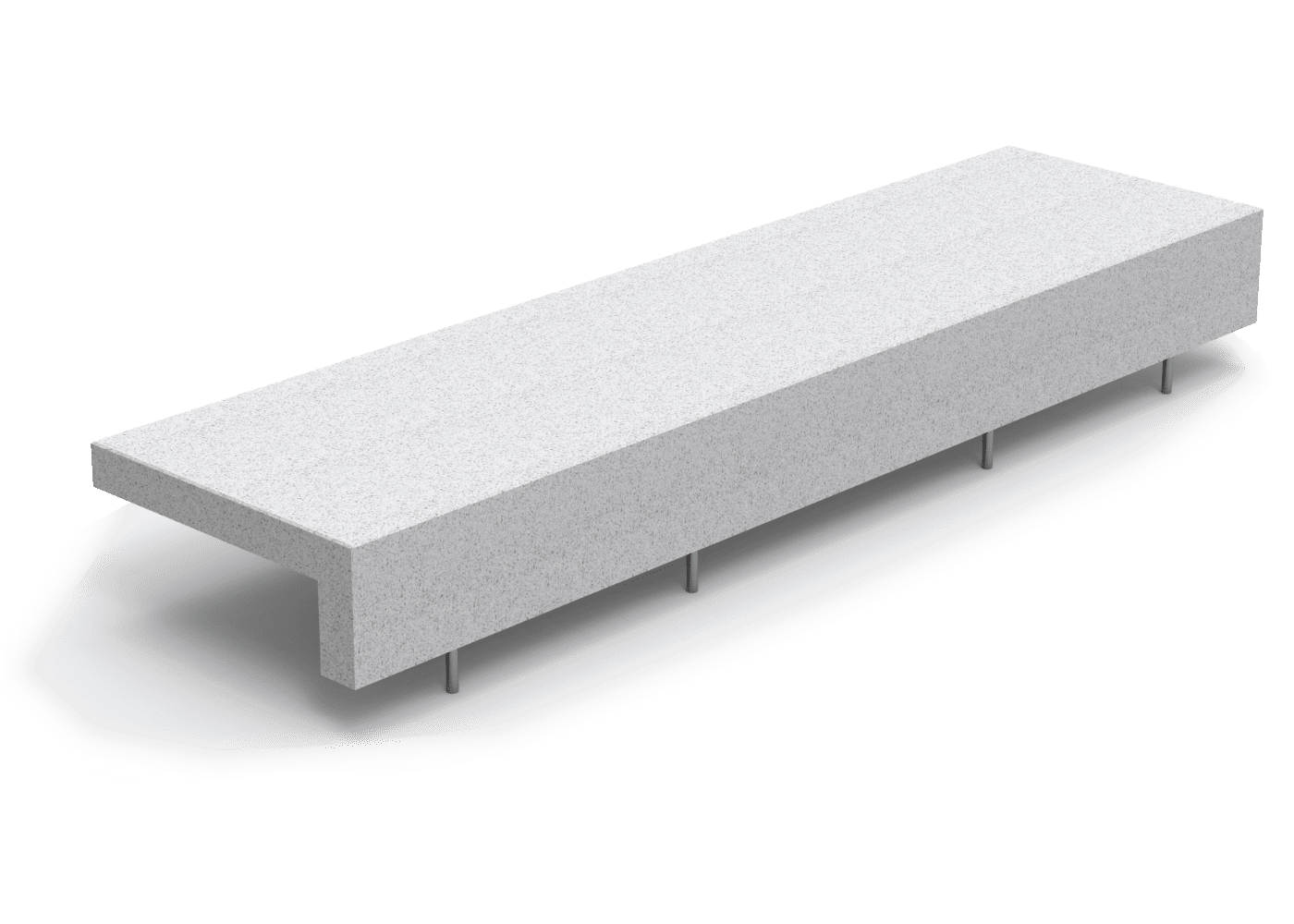 Benito Ela Concrete Bench