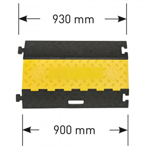 Cable/Hose Protection Ramp - 5 Channel