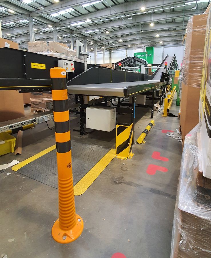 flexible warehouse bollards