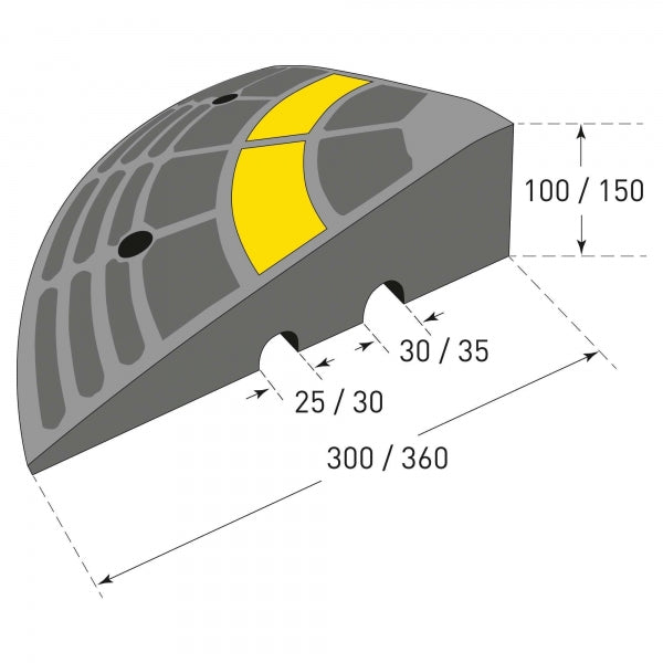 Heavy Duty Kerb Ramp