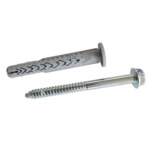 Rawl Bolts - 16 x 140mm with Rawlplug - Set of 4