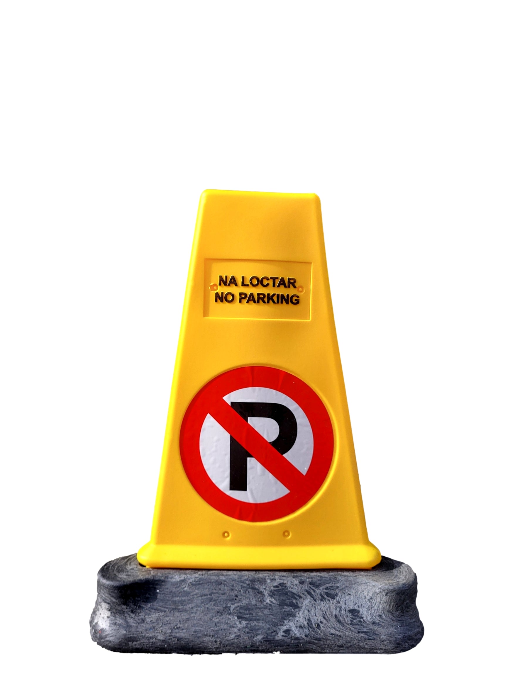 No Parking Traffic Cone (Irish Road Traffic Act)