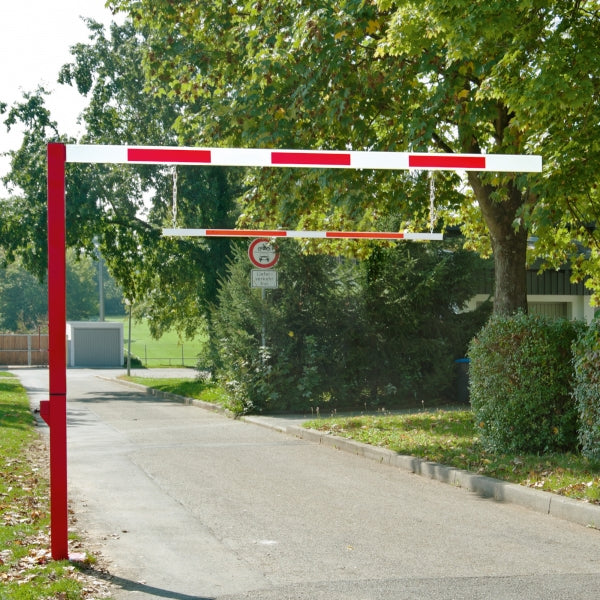 Compact Vehicle Height Restrictor - Pivot Style