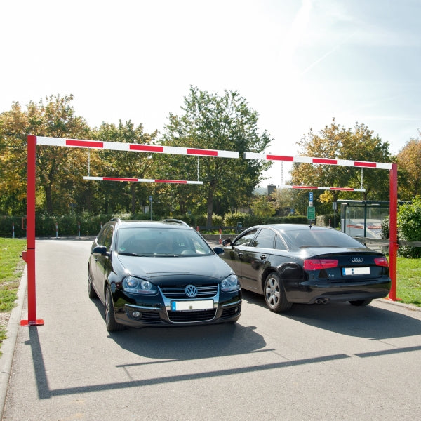 Compact Vehicle Height Restrictor - Pivot Style