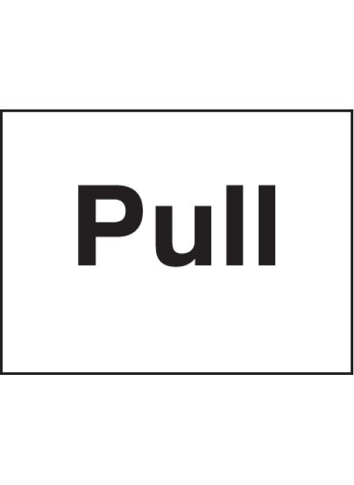 Pull Sign
