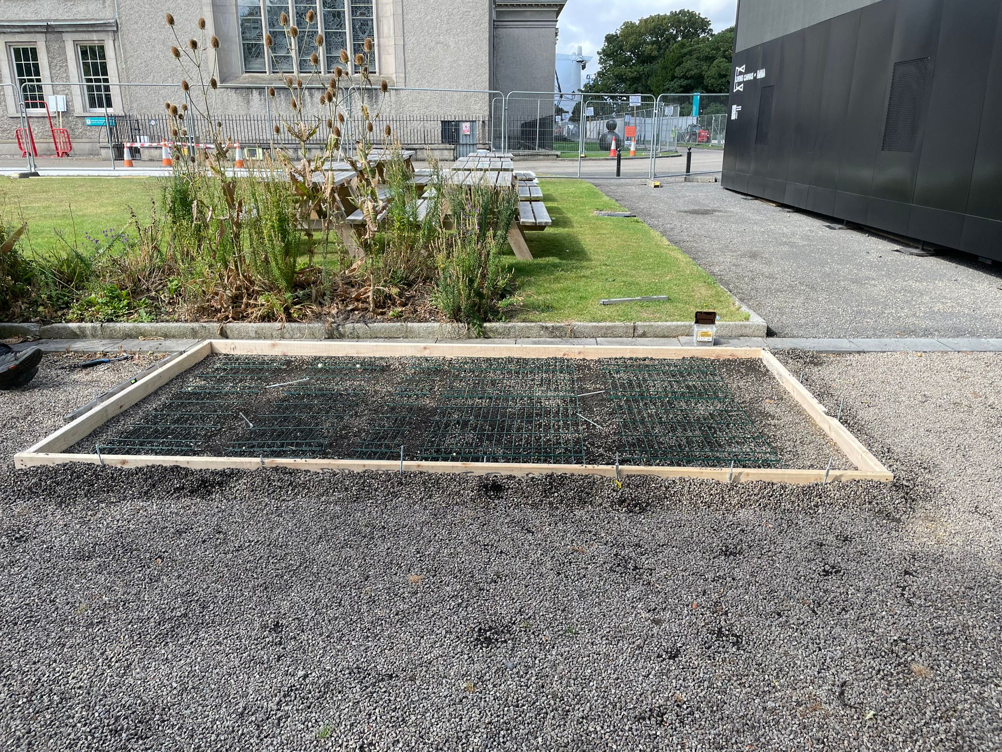 royal hospital kilmainham bike rack installation