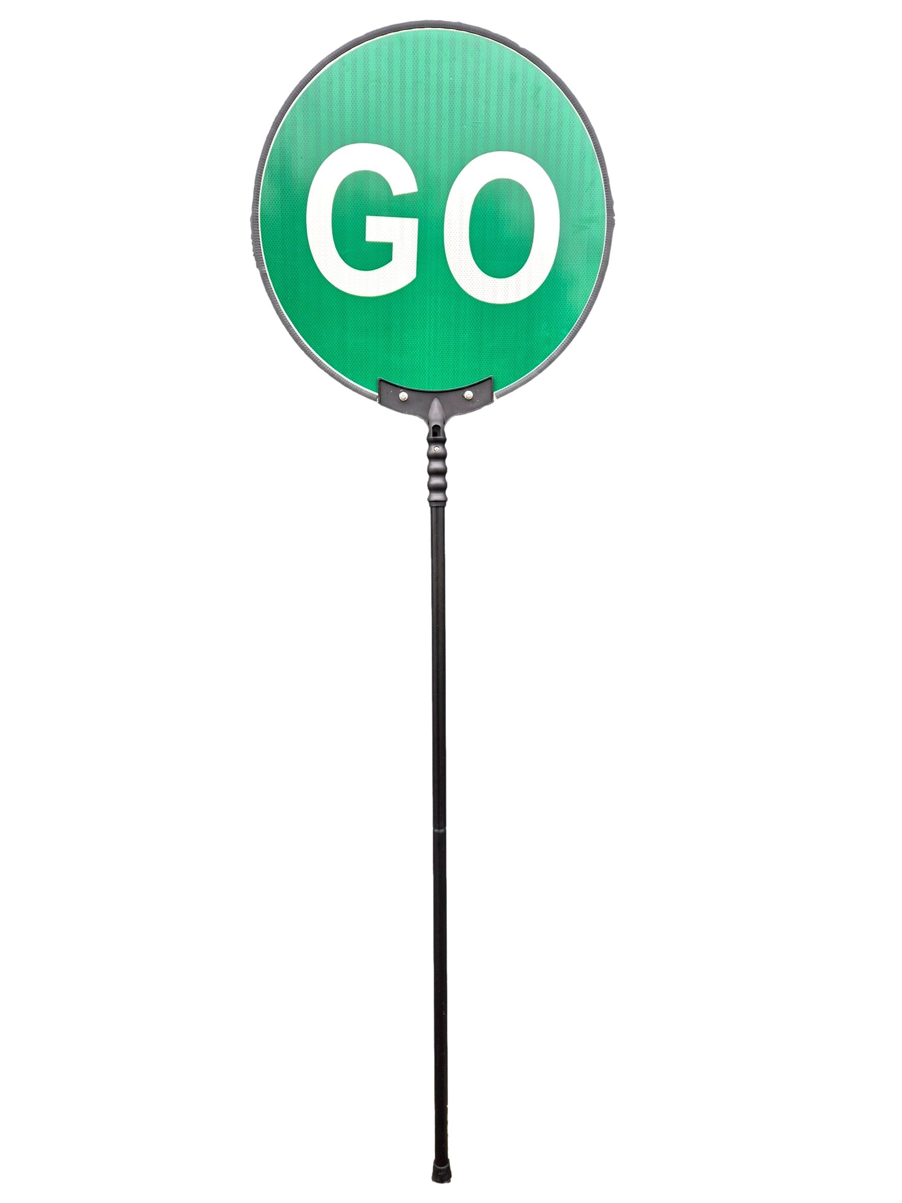 Stop Go Foldable Lollipop Sign