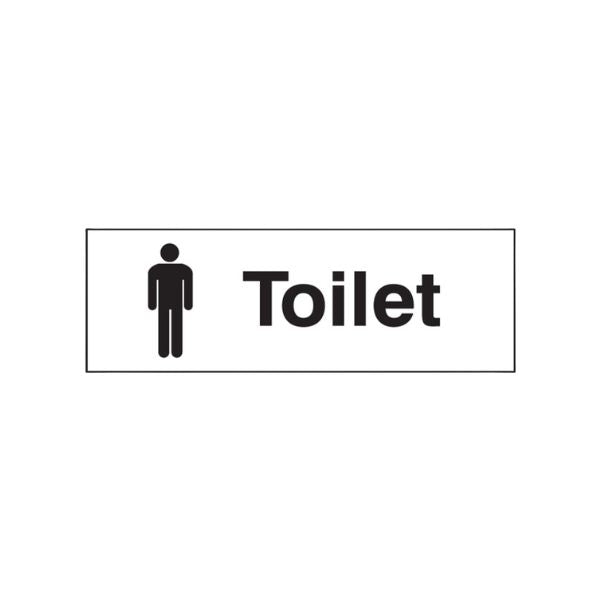 Toilet Male Sign