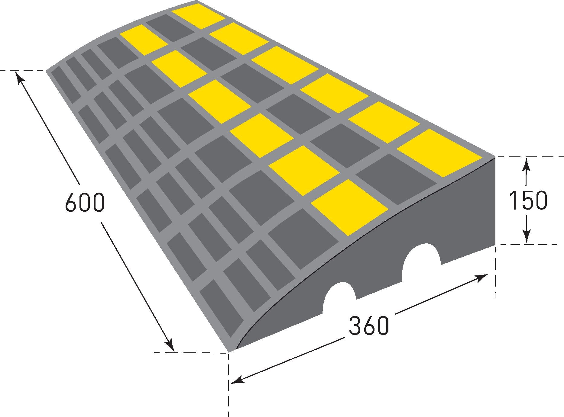 Heavy Duty Kerb Ramp