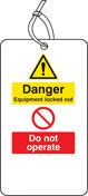 Prohibition Safety Tags