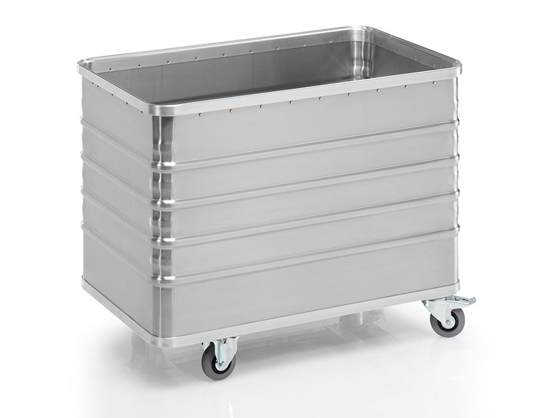 Aluminium Transport Trolley - Plain Walls
