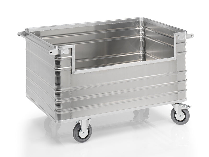 Aluminium Transport Trolley - Cut Side Wall