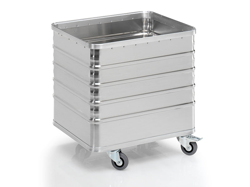 Aluminium Transport Trolley - Plain Walls
