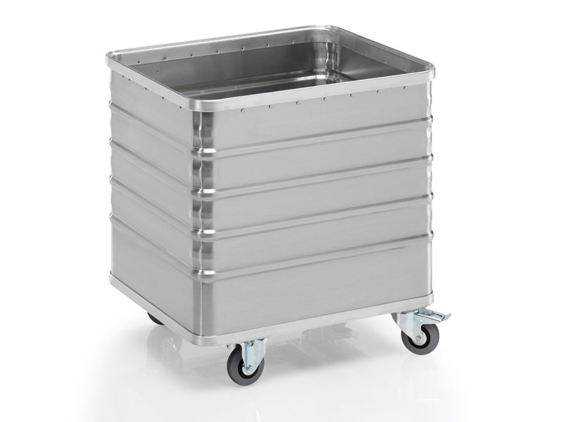 Aluminium Transport Trolley - Plain Walls