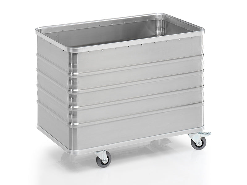 Aluminium Transport Trolley - Plain Walls