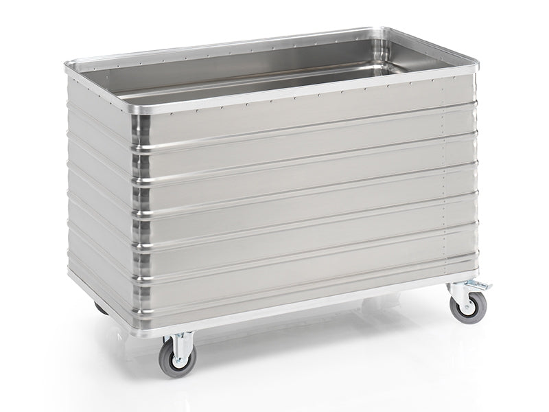Aluminium Transport Trolley - Plain Walls