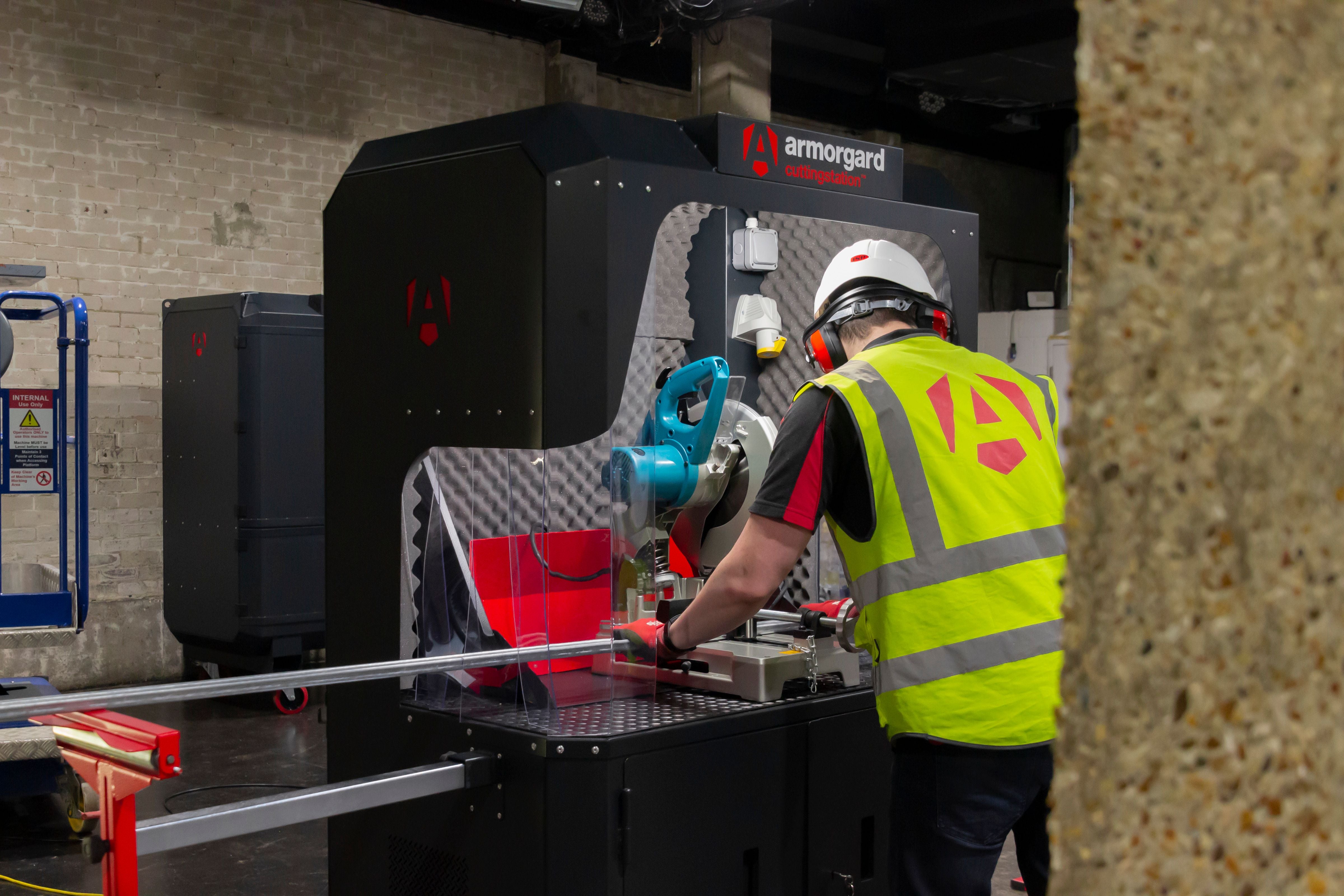 Armorgard CuttingStation SS7 Being Used