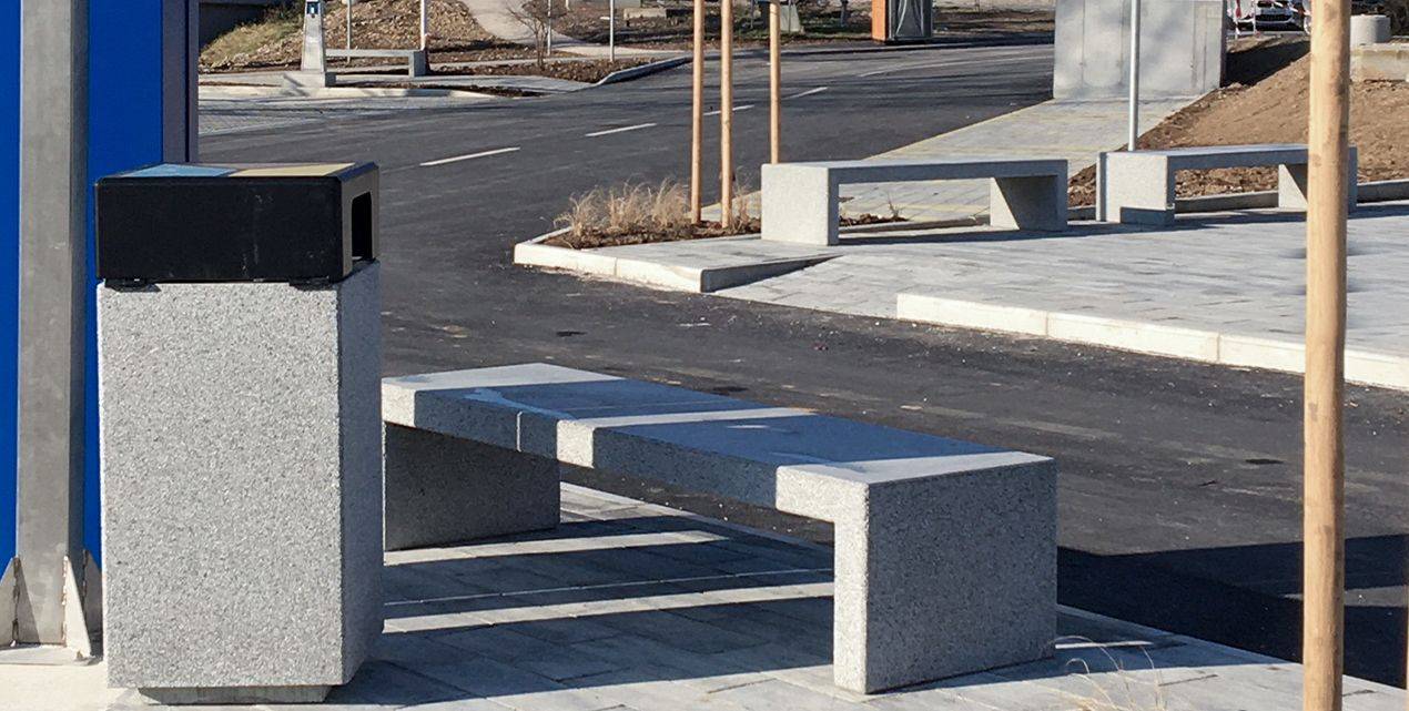 Benito Kube Litter Bin