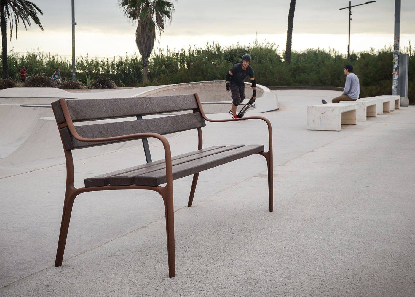 Benito Citizen Eco Recycled Park Bench