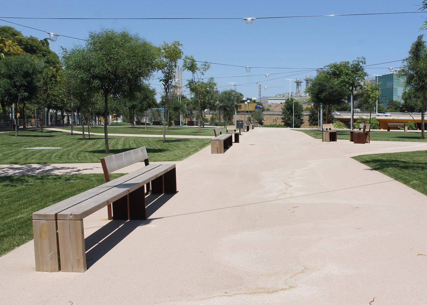 Benito Gavarres Park Bench